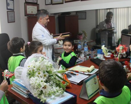 Tıp Bayramı&Anadolu Hastanesi Başhekimi ziyareti