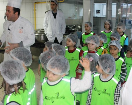 Minik Pizzacılar Kendi Pizzalarını Yaptı
